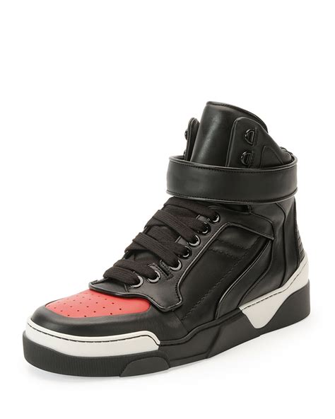 givenchy tyson high top red/black|Givenchy Tyson Cap.